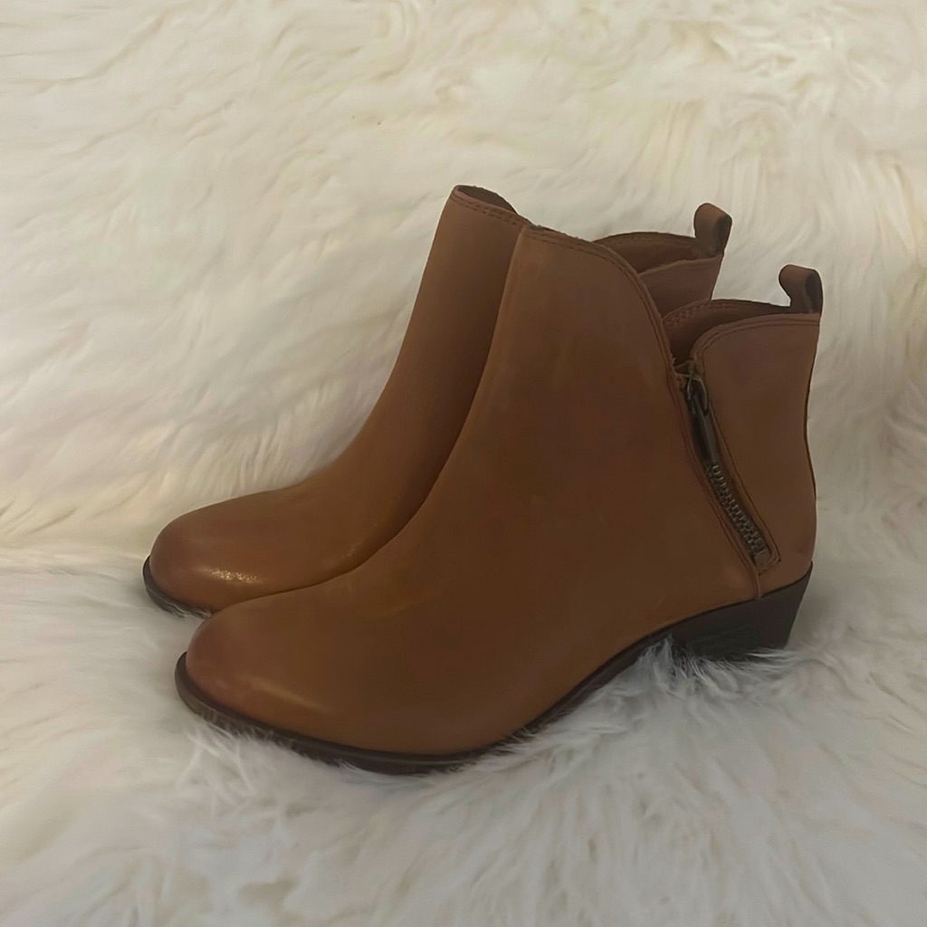 Lucky Brand Leather Booties